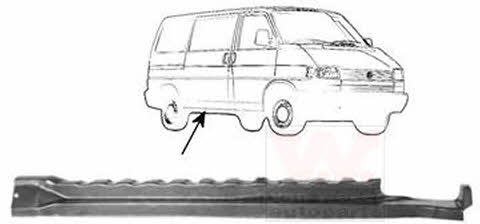 5874122 Van Wezel Repair part door