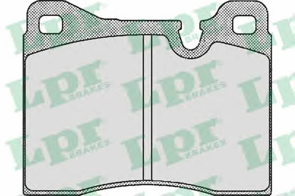 LPR 05P208 Brake Pad Set, disc brake 05P208