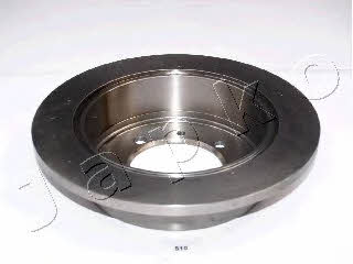 Japko 61510 Rear brake disc, non-ventilated 61510