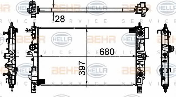 Buy Behr-Hella 8MK 376 749-861 at a low price in United Arab Emirates!