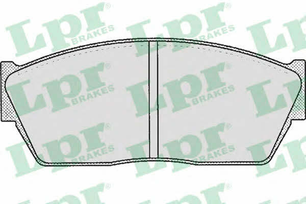 LPR 05P186 Brake Pad Set, disc brake 05P186
