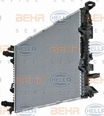 Radiator, engine cooling Behr-Hella 8MK 376 745-581