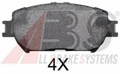 ABS 37356 OE Brake Pad Set, disc brake 37356OE