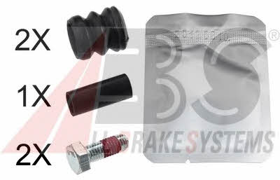 ABS 55007 Repair Kit, brake caliper 55007