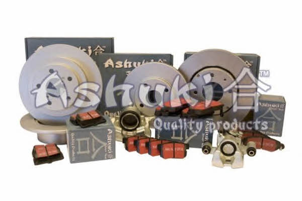 Ashuki US104348 Front brake disc ventilated US104348