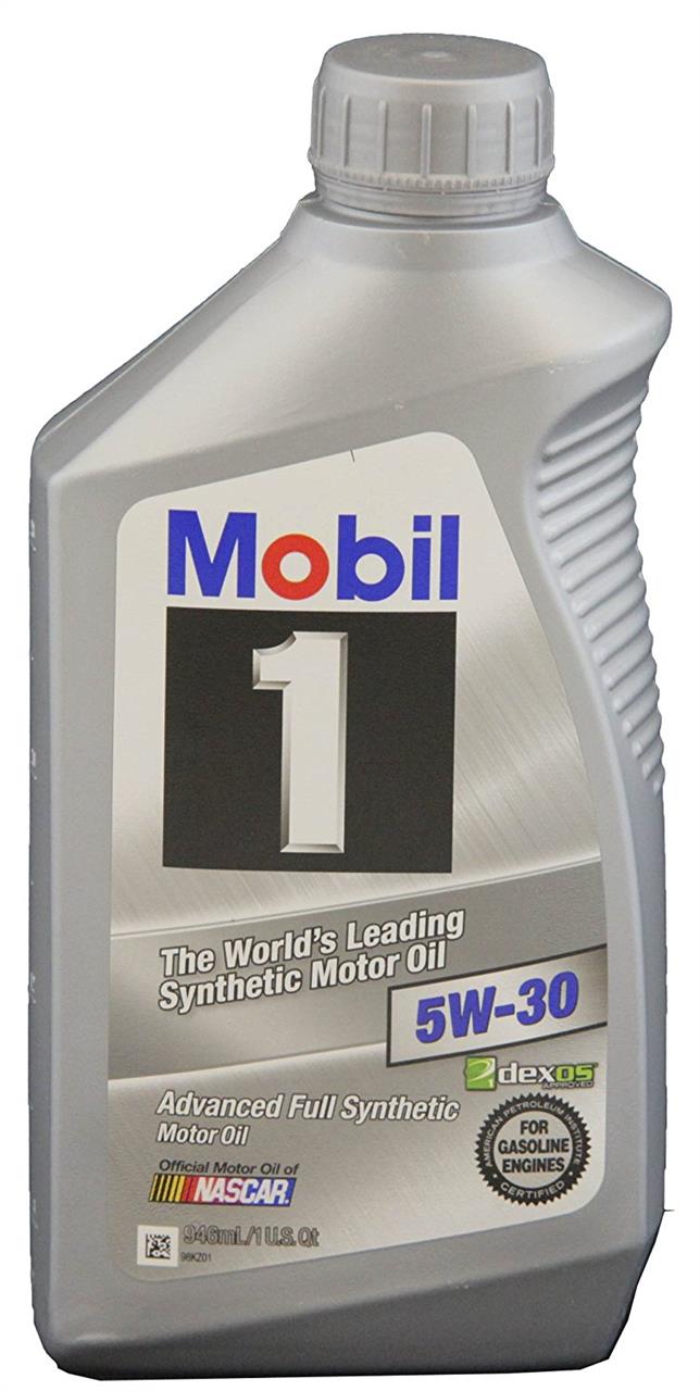 Engine oil Mobil 1 Full Synthetic 5W-30, 0,946L Mobil 102991