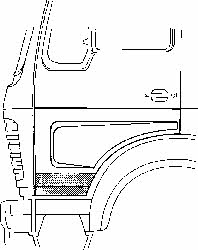 306072 Van Wezel Repair part door