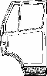 Van Wezel 3070272 Repair part door 3070272 3070272 Van Wezel Repair part door
