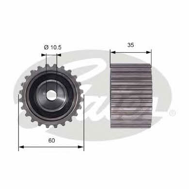 Gates Timing belt tensioner pulley – price [object Object] PLN