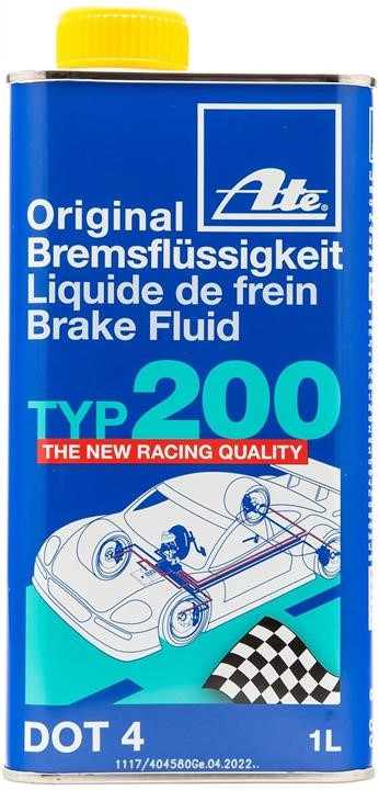 Ate 03.9901-6202.2 Brake fluid DOT 4TYP 200, 1 l 03990162022