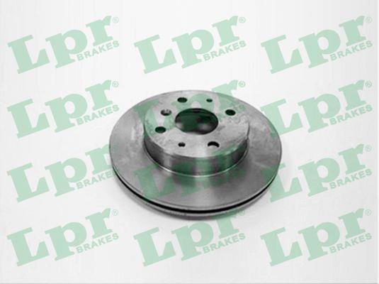 LPR T2541V Front brake disc ventilated T2541V
