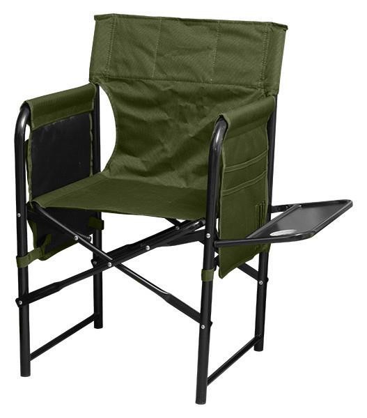 Time Eco 4000810001217GREEN Director's chair with shelf, green 4000810001217GREEN