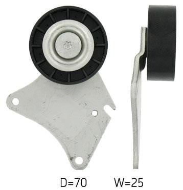 SKF VKM 33027 V-ribbed belt tensioner (drive) roller VKM33027