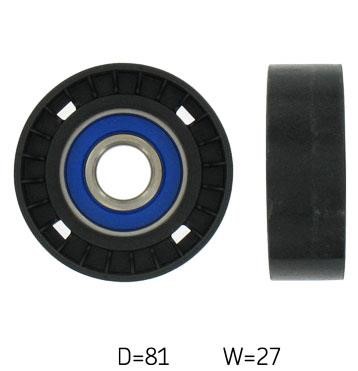 SKF VKM 32154 V-ribbed belt tensioner (drive) roller VKM32154