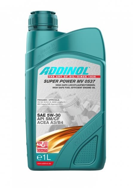 Addinol 4014766071064 Engine oil Addinol Super Power MV 0537 5W-30, 1L 4014766071064
