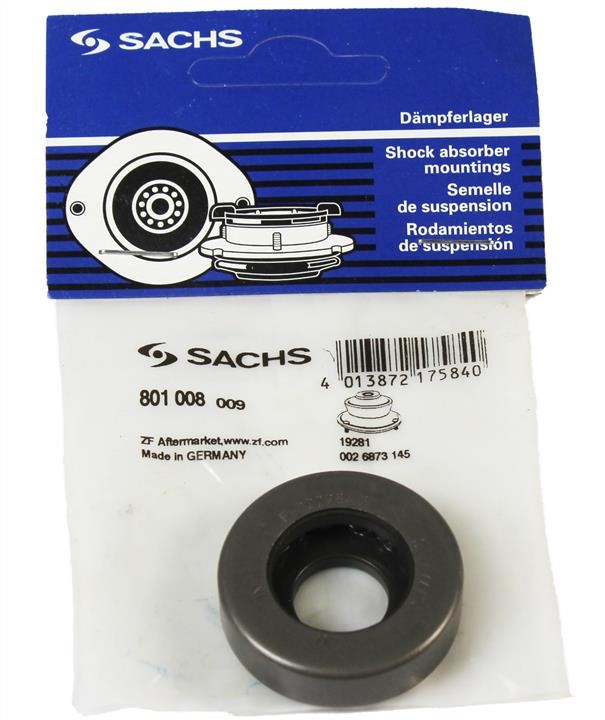 SACHS 801 008 Shock absorber bearing 801008