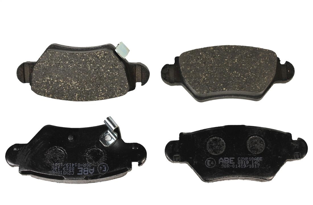 Rear disc brake pads, set ABE C2X010ABE