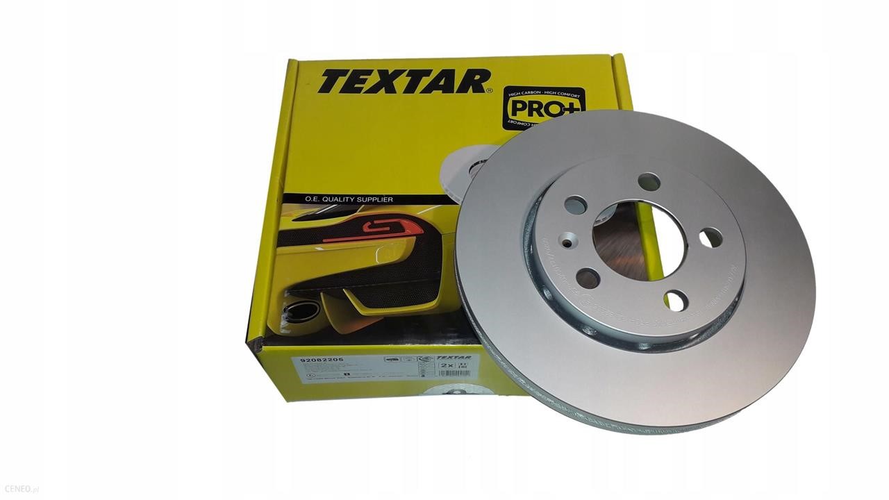 Textar 92082205 Front brake disc ventilated 92082205