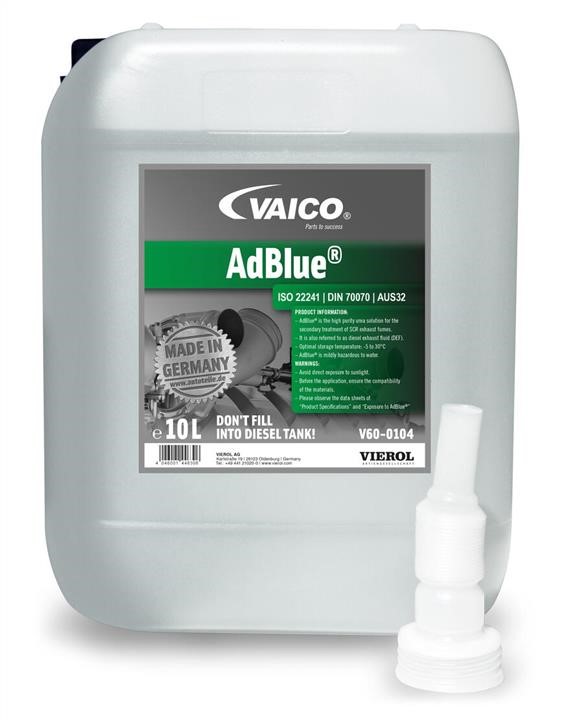 Vaico V60-0104 Adblue fluid, 10 l V600104