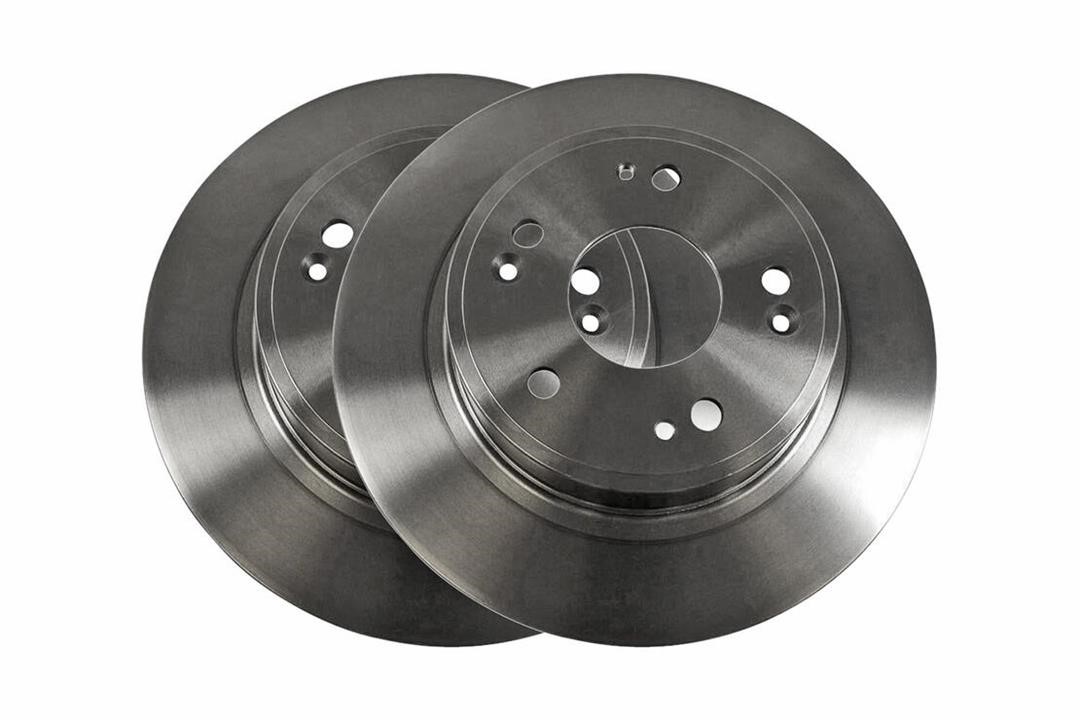 Vaico V26-40018 Rear brake disc, non-ventilated V2640018