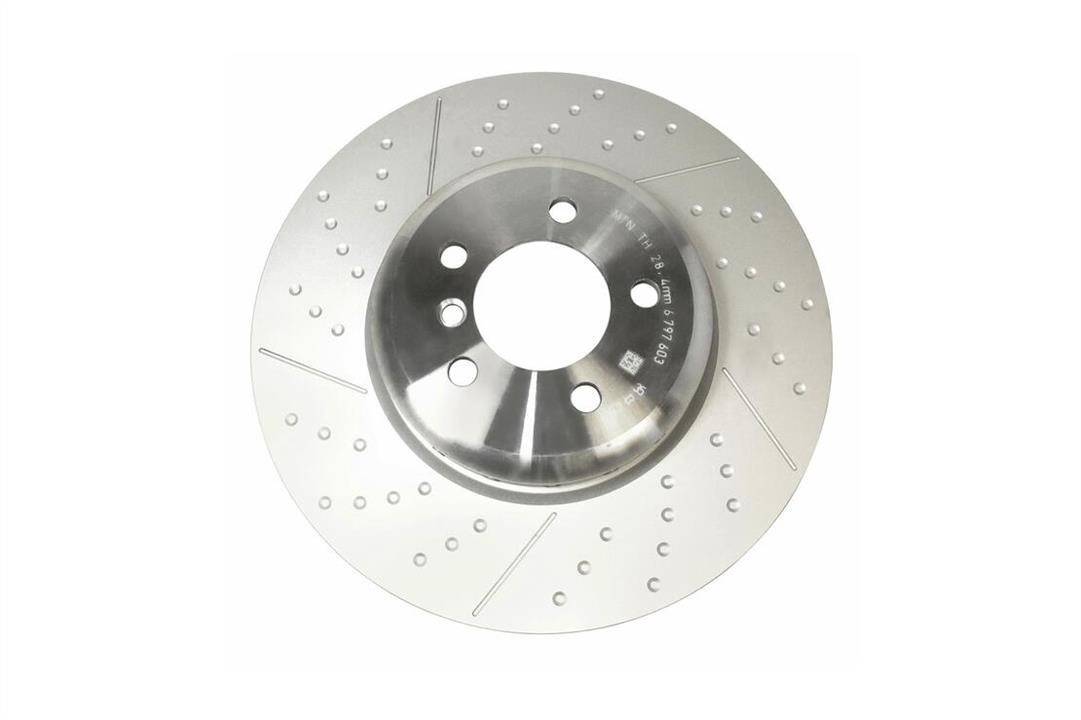 Vaico V20-80104 Front brake disc ventilated V2080104