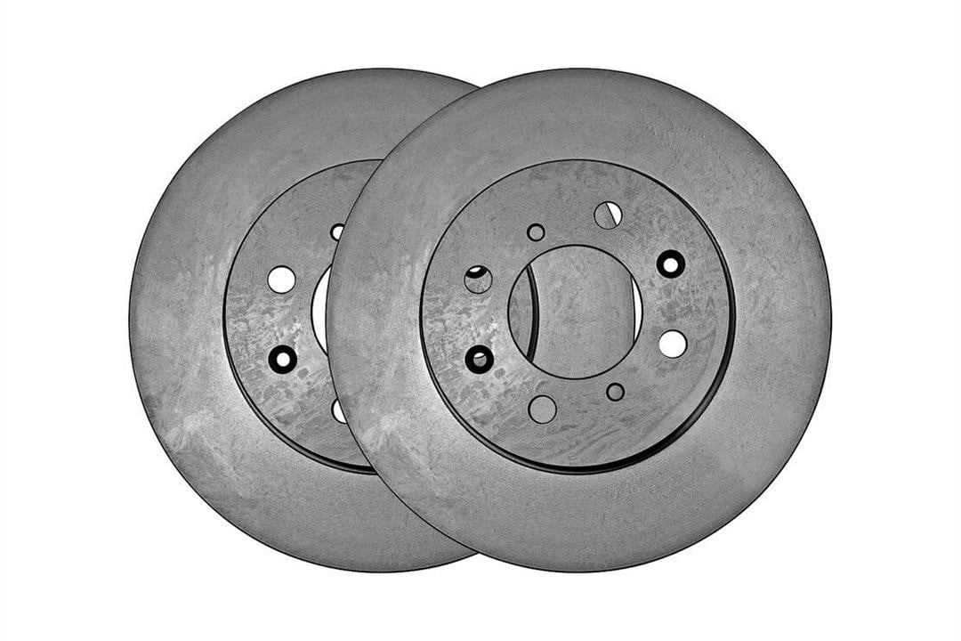 Vaico V26-80016 Front brake disc ventilated V2680016