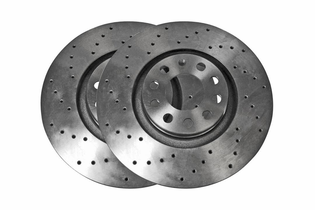 Vaico V10-80115 Front brake disc ventilated V1080115