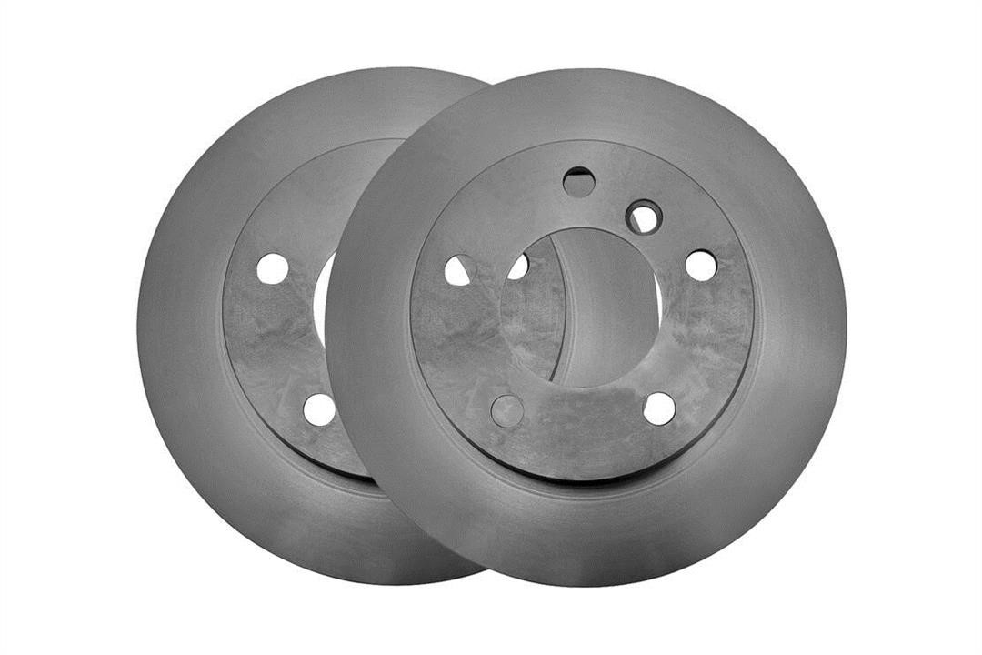 Vaico V20-40037 Rear brake disc, non-ventilated V2040037