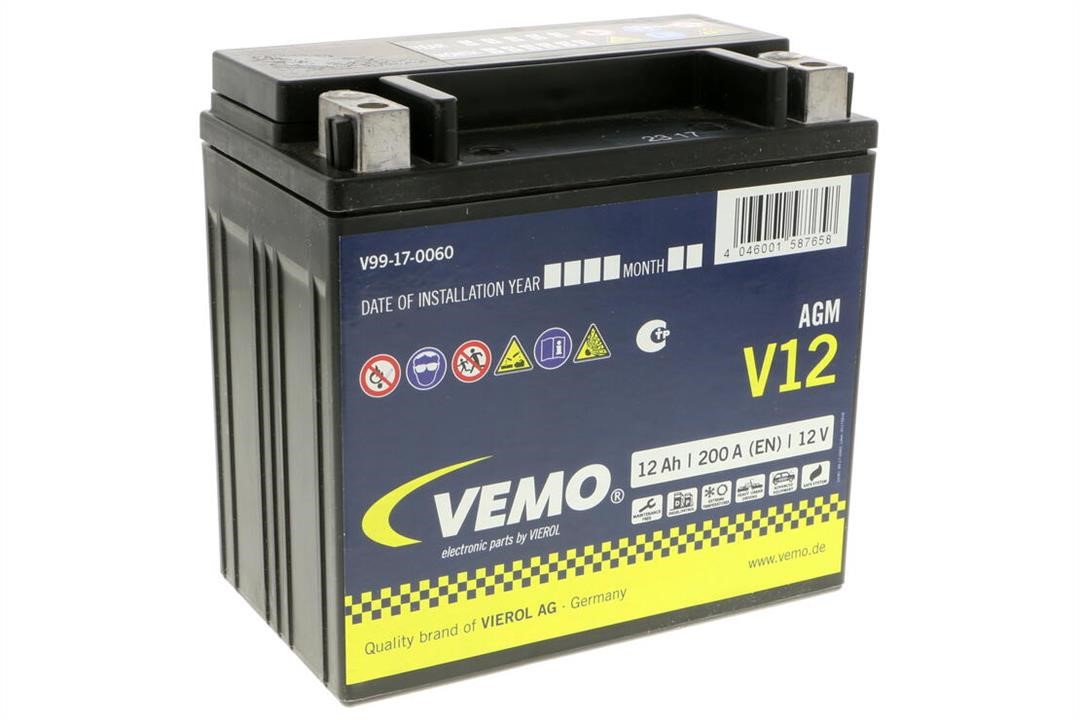 Vemo V99-17-0060 Battery Vemo 12V 12AH 200A(EN) R+ V99170060