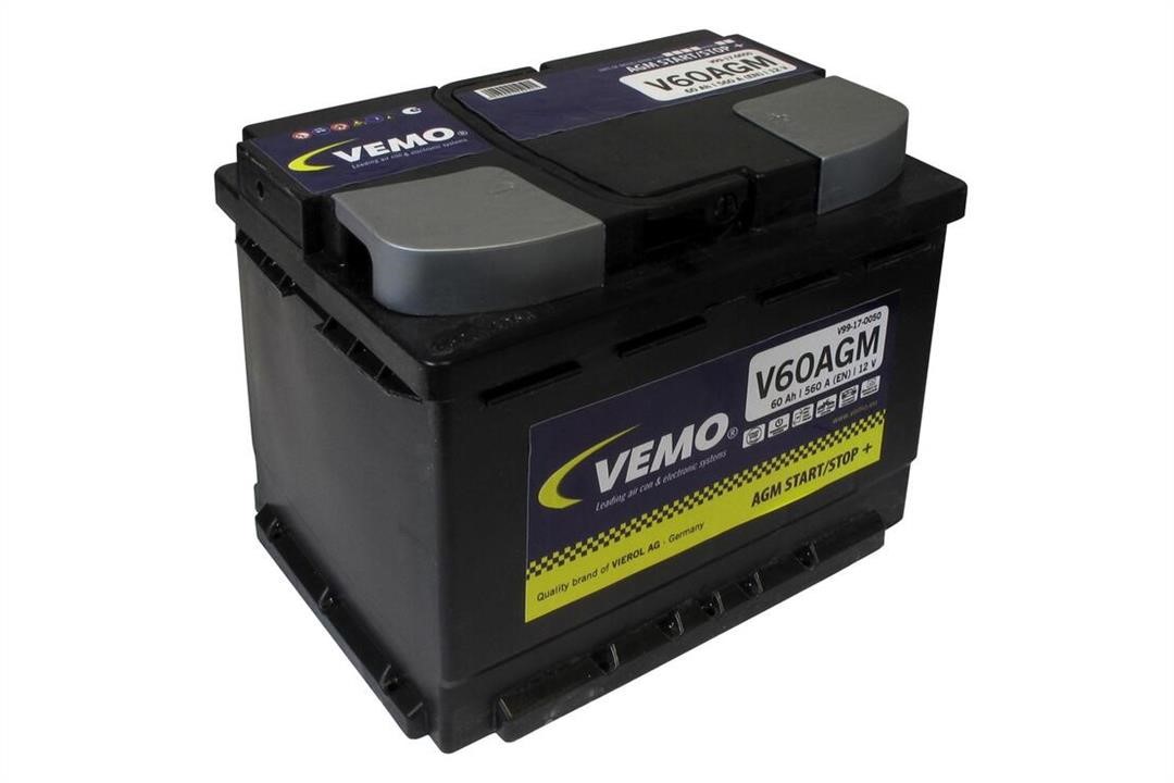 Vemo V99-17-0050 Battery Vemo 12V 60AH 560A(EN) R+ V99170050