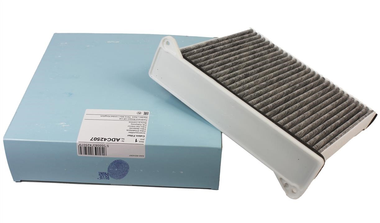 Cabin filter with activated carbon Blue Print ADC42507