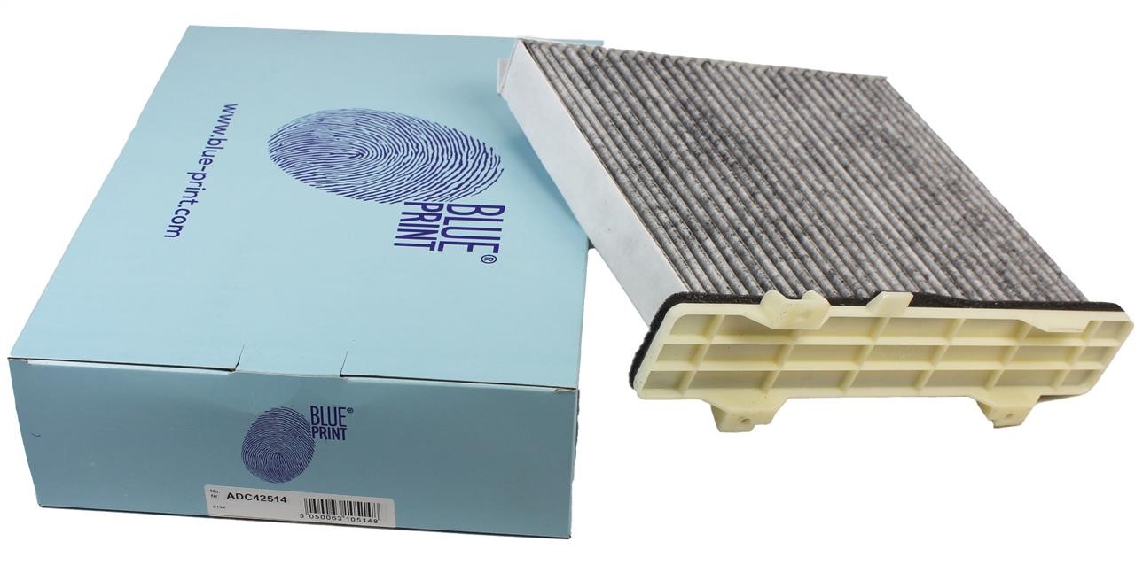 Cabin filter with activated carbon Blue Print ADC42514