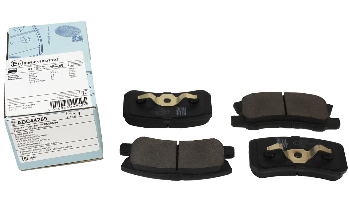 Brake pad set Blue Print ADC44259