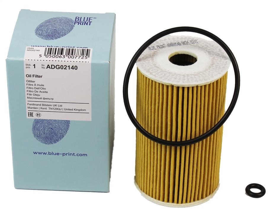 Oil Filter Blue Print ADG02140