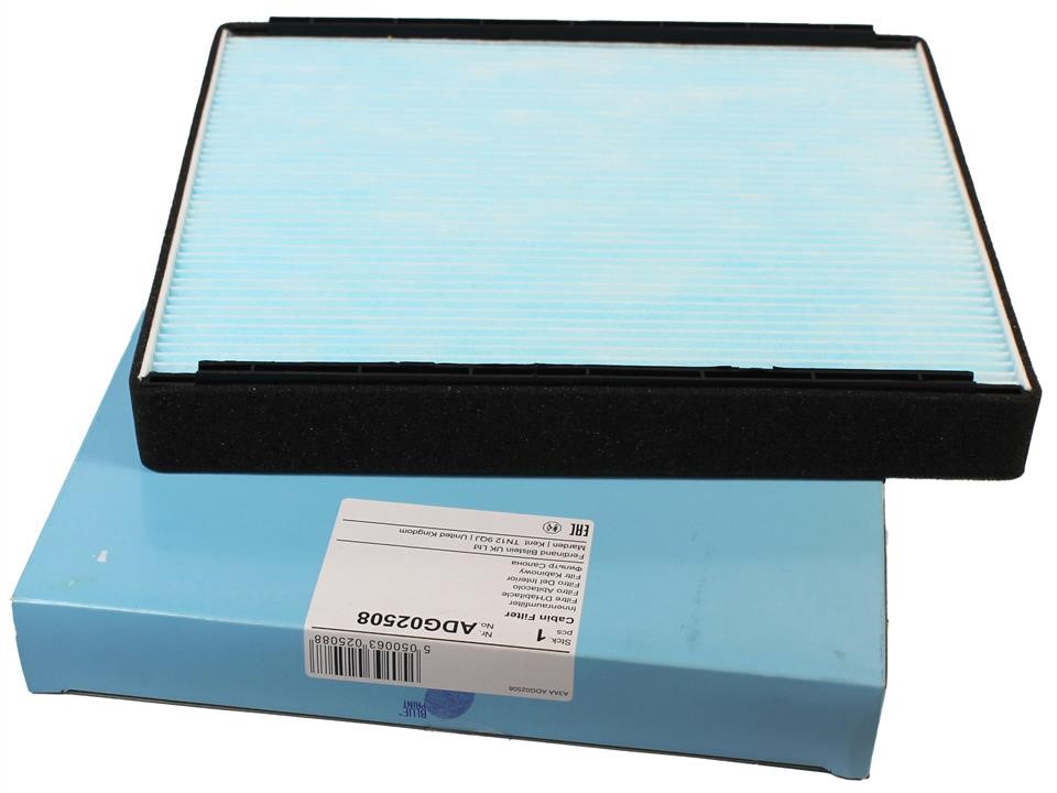 Cabin filter Blue Print ADG02508