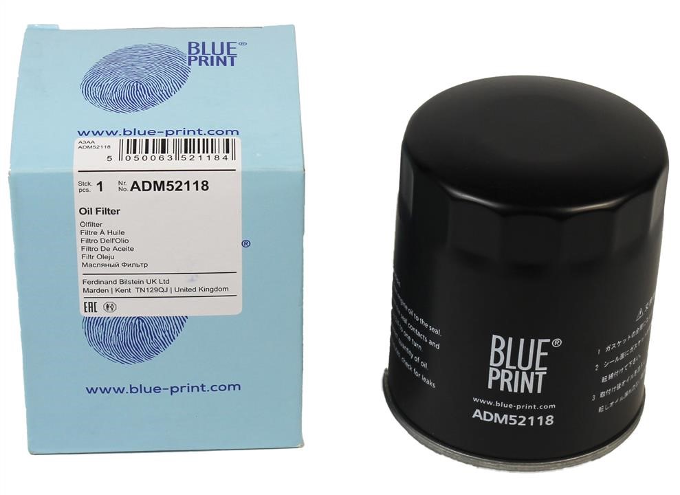 Oil Filter Blue Print ADM52118