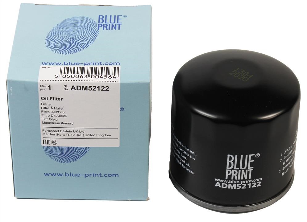 Oil Filter Blue Print ADM52122