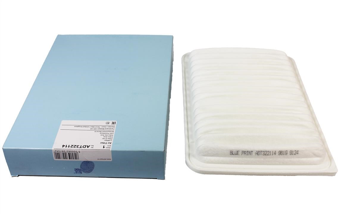Air filter Blue Print ADT322114