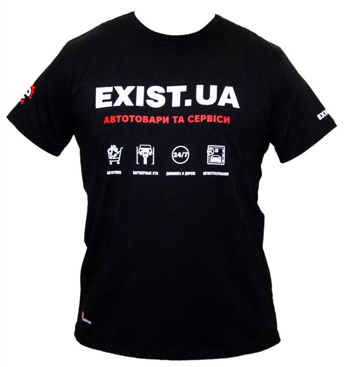 Exist E2022XLA Black T-shirt with logo, XL E2022XLA