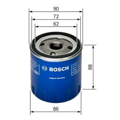 Bosch 0 451 103 189 Oil Filter 0451103189