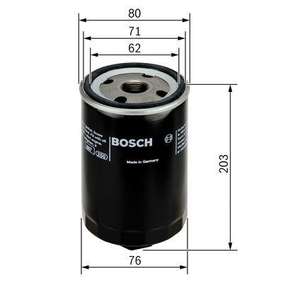 Bosch 0 451 103 338 Oil Filter 0451103338
