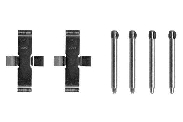 Bosch 1 987 474 101 Brake pad fitting kit 1987474101 1987474101 Bosch Brake pad fitting kit