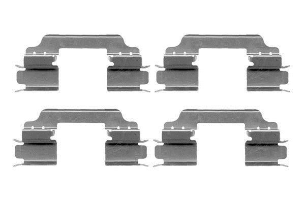 Bosch 1 987 474 310 Brake pad fitting kit 1987474310 1987474310 Bosch Brake pad fitting kit