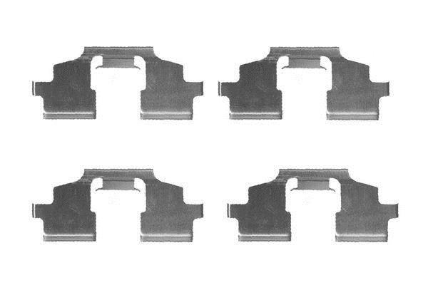 Bosch 1 987 474 429 Mounting kit brake pads 1987474429