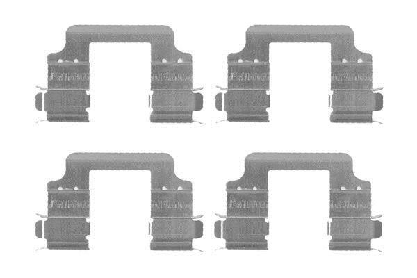 Bosch 1 987 474 456 Mounting kit brake pads 1987474456