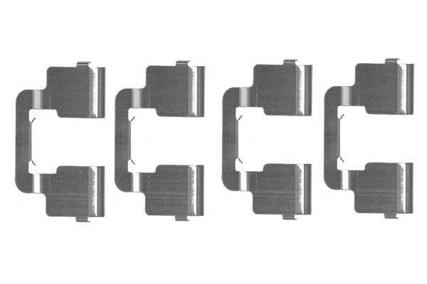 Bosch 1 987 474 458 Mounting kit brake pads 1987474458