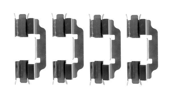 Bosch 1 987 474 645 Mounting kit brake pads 1987474645