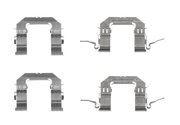 Brake pad fitting accessory Renault Koleos: 1987474708 Bosch Brake pad fitting kit
