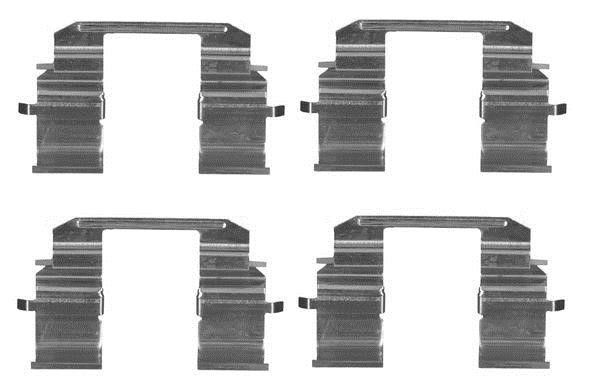 Bosch 1 987 474 769 Mounting kit brake pads 1987474769