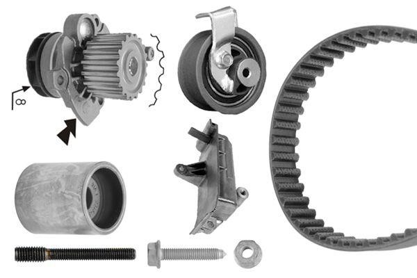 Bosch 1 987 946 420 TIMING BELT KIT WITH WATER PUMP 1987946420